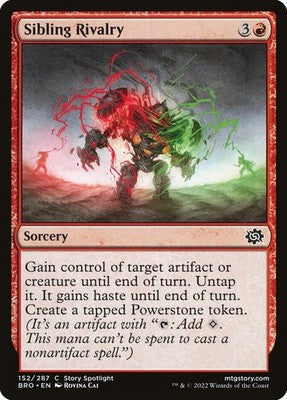 Sibling Rivalry BRO 152 NM Magic: The Gathering