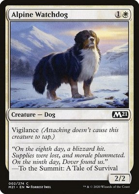 Alpine Watchdog M21 2 NM Magic: The Gathering