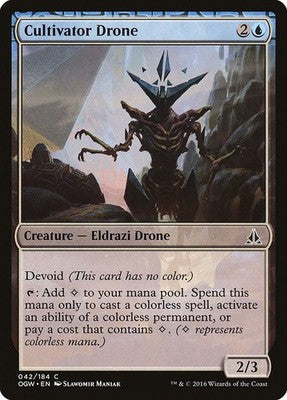 Cultivator Drone OGW 42 NM Magic: The Gathering