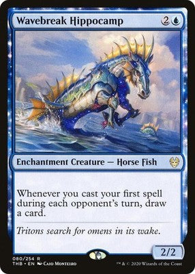 Wavebreak Hippocamp THB 80 NM Magic: The Gathering