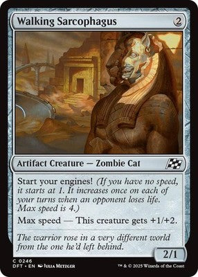 Walking Sarcophagus DFT 246 NM Magic: The Gathering