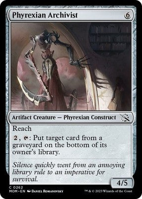 Phyrexian Archivist MOM 262 NM Magic: The Gathering