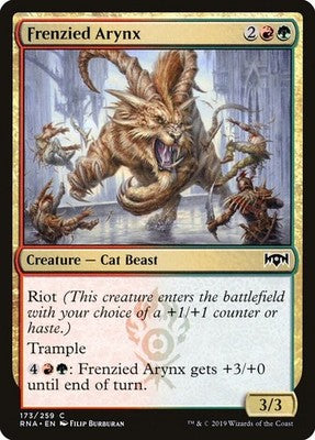 Frenzied Arynx RNA 173 NM Magic: The Gathering