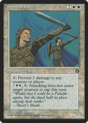 Serra Paladin HML 17 LP Magic: The Gathering