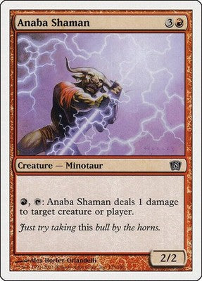 Anaba Shaman 8ED 175 LP Magic: The Gathering