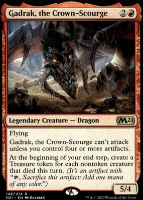 Gadrak, the Crown-Scourge Core Set 2021 146 R Magic: The Gathering Near Mint