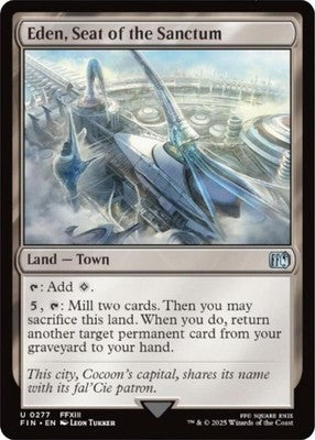 Eden, Seat of the Sanctum FIN 277 NM Magic: The Gathering