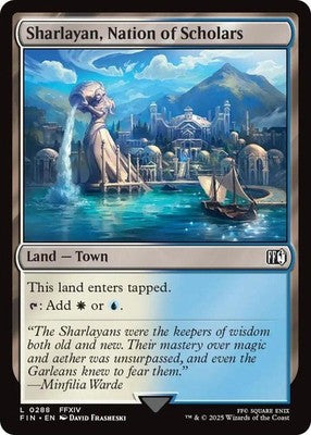 Sharlayan, Nation of Scholars FIN 288 NM Magic: The Gathering