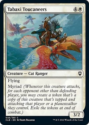 Tabaxi Toucaneers CLB 46 NM Magic: The Gathering