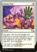 Gimme Five UST 7 NM Magic: The Gathering