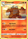 Camerupt Pokemon GO 014/078 Uncommon Pokémon — English Lightly Played