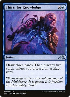 Thirst for Knowledge NEO 85 NM Magic: The Gathering