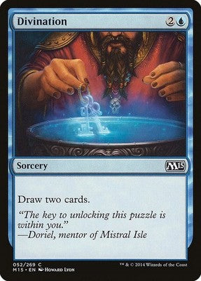 Divination M15 52 NM Magic: The Gathering