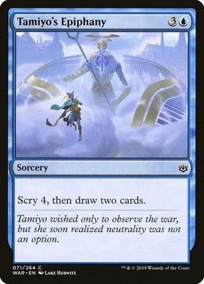 Tamiyo's Epiphany WAR 71 NM Magic: The Gathering