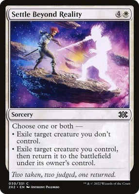Settle Beyond Reality 2X2 30 NM Magic: The Gathering