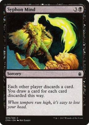 Syphon Mind CMA 70 NM Magic: The Gathering