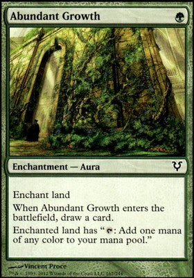 Abundant Growth Avacyn Restored 167 C Magic: The Gathering Near Mint