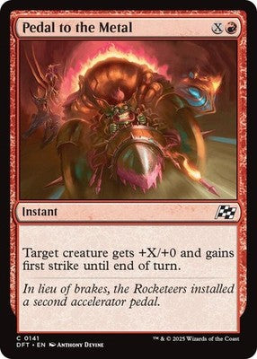 Pedal to the Metal DFT 141 NM Magic: The Gathering
