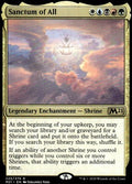 Sanctum of All Core Set 2021 225 R Magic: The Gathering Near Mint