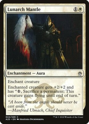 Lunarch Mantle A25 24 NM Magic: The Gathering