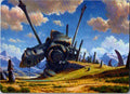 Plains Art Card (62/81) 62 Art Series: Dominaria United Magic: The Gathering NM