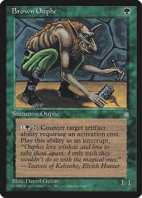 Brown Ouphe ICE 228 LP Magic: The Gathering
