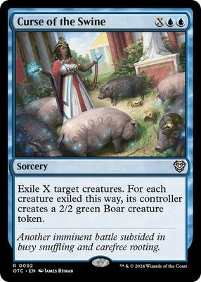 Curse of the Swine OTC 92 NM Magic: The Gathering