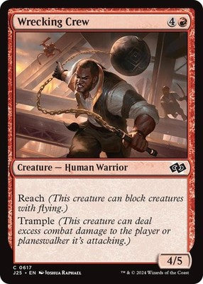 Wrecking Crew J25 617 NM Magic: The Gathering