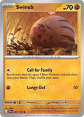 Swinub 077/159 SV09: Journey Together Reverse Holofoil Pokémon TCG