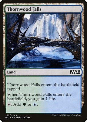 Thornwood Falls M21 257 NM Magic: The Gathering