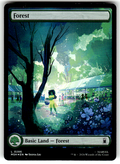 Forest (0 ) Marvel Super Heroes 286 L Foil Magic: The Gathering Near Mint