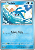 Mantyke 039/182 SV04: Paradox Rift Reverse Holofoil Pokémon TCG