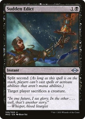 Sudden Edict MH2 100 NM Magic: The Gathering