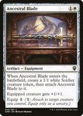 Ancestral Blade CMR 5 NM Magic: The Gathering