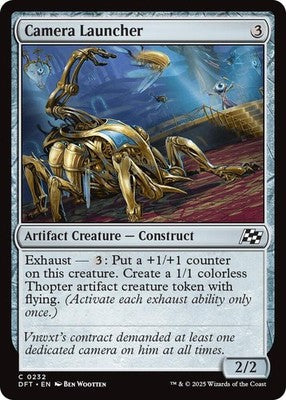 Camera Launcher DFT 232 Foil NM Magic: The Gathering