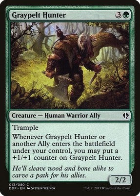 Graypelt Hunter DDP 13 NM Magic: The Gathering