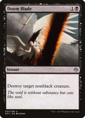 Doom Blade E01 33 NM Magic: The Gathering