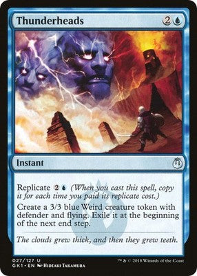 Thunderheads GK1 27 NM Magic: The Gathering