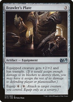 Brawler's Plate M15 213 NM Magic: The Gathering