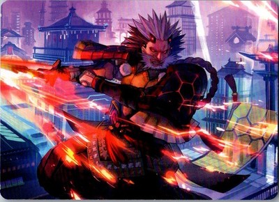 Isshin, Two Heavens as One (69/81) 69 Art Series: Kamigawa: Neon Dynasty MTG LP