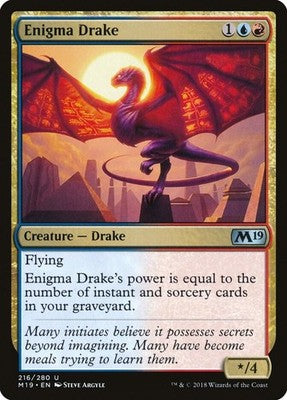 Enigma Drake M19 216 NM Magic: The Gathering