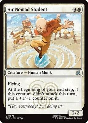 Air Nomad Student TLE 75 NM Magic: The Gathering