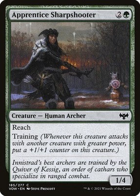 Apprentice Sharpshooter VOW 185 NM Magic: The Gathering
