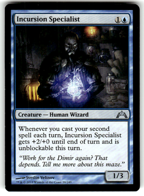 Incursion Specialist Gatecrash 38 U Magic: The Gathering Near Mint