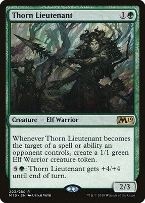 Thorn Lieutenant M19 203 NM Magic: The Gathering