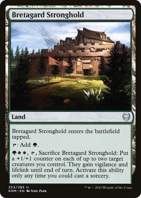 Bretagard Stronghold KHM 253 LP Magic: The Gathering
