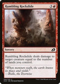 Rumbling Rockslide IKO 134 NM Magic: The Gathering
