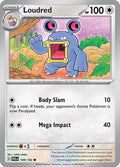Loudred 149/182 SV04: Paradox Rift Reverse Holofoil Pokémon TCG