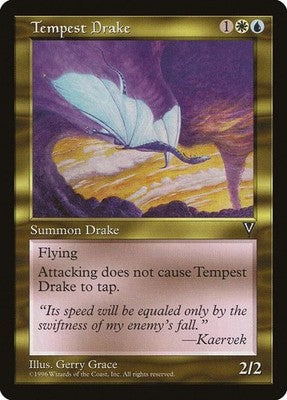 Tempest Drake VIS 139 LP Magic: The Gathering