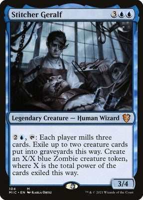 Stitcher Geralf MIC 104 NM Magic: The Gathering
